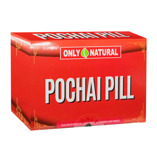 [394] PO CHAI PILL PILDORAS TUBOS X20 ONLY NATURAL