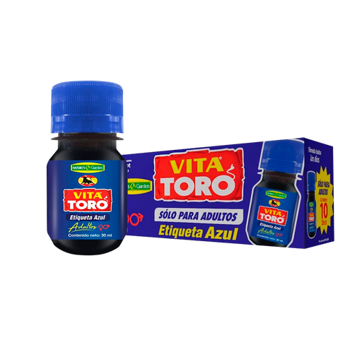 [6932] VITA TORO ETIQUETA AZUL SHOT 30 ML NATURES GARDEN