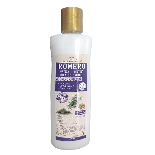 [8166] ROMERO ORTIGA + BIOTINA COLA DE CABALLO ACONDICIONADOR 250ML LA CASA DE PRODUCTOS NATURALES
