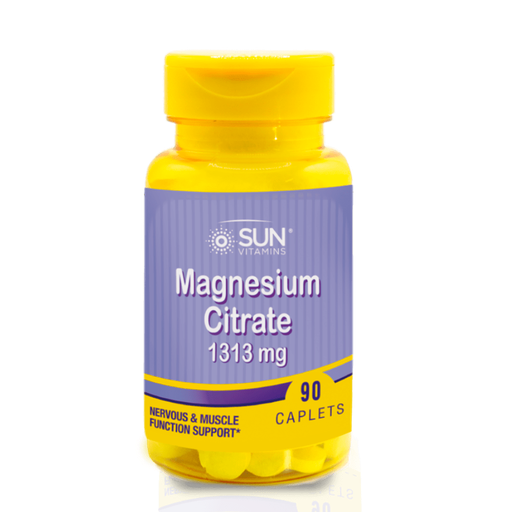 [8195] MAGNESIUM CITRATE 1313MG CAPSULAS X90 SUN VITAMINS