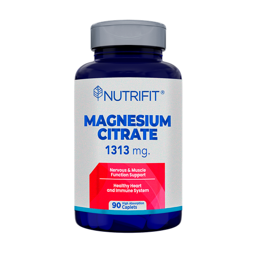[8196] MAGNESIUM CITRATE 1313MG CAPSULAS X90 NUTRIFIT