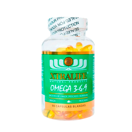 [8218] OMEGA 3-6-9 CAPSULAS BLANDAS X90  XTRALIFE