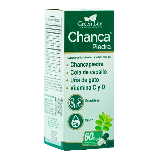 [8235] CHANCAPIEDRA CAPSULAS X60 GREEN LIFE