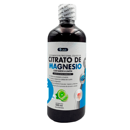 [8252] CITRATO DE MAGNESIO SOLUCION ORAL 500ML SELVA REAL
