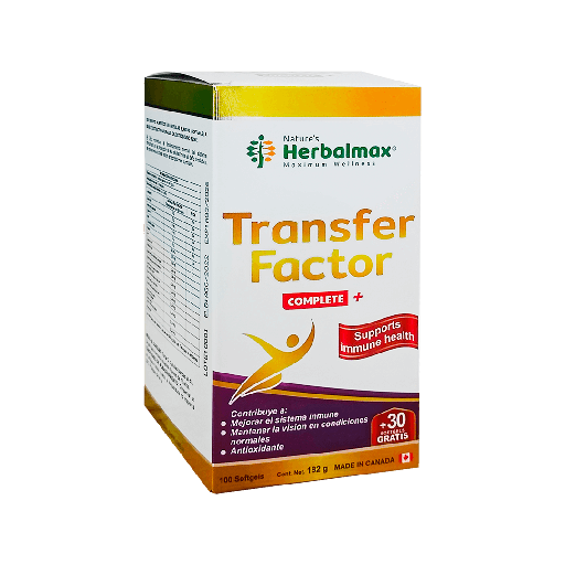 [8378] TRANSFER FACTOR FORMULA SOFTGELS X100+30 NATURES HERBALMAX