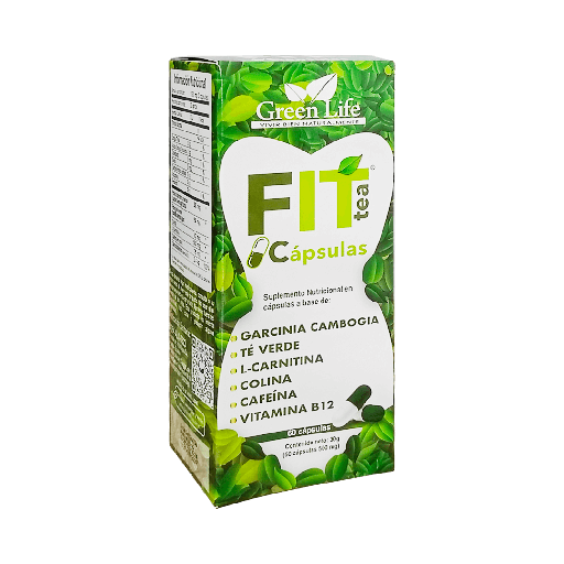 [8384] FIT TEA CAPSULAS  X60 GREEN LIFE