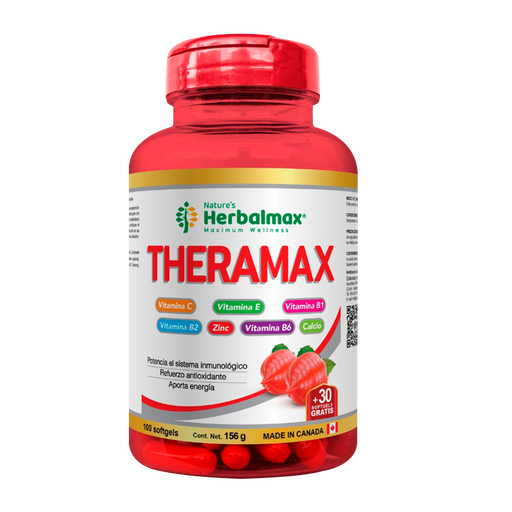 [8395] THERAMAX 156G SOFTGELS X130 NATURES HERBALMAX