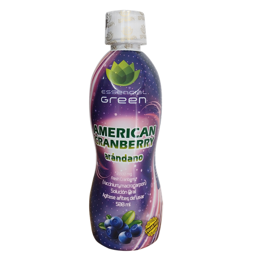 [8441] AMERICAN CRANBERRY 2000MG SOLUCION ORAL 500ML ESSENCIAL GREEN