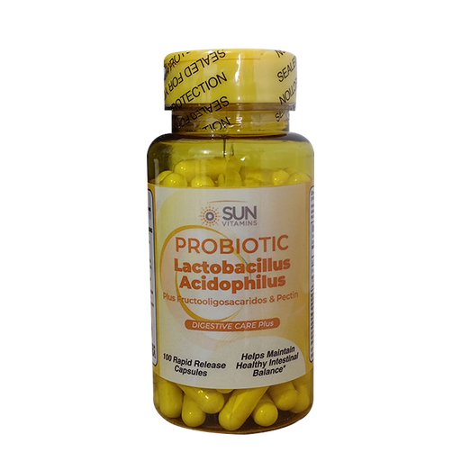[8452] PROBIOTIC LACTOBACILLUS ACIDOPHILUS CAPSULAS X100 SUN VITAMINS