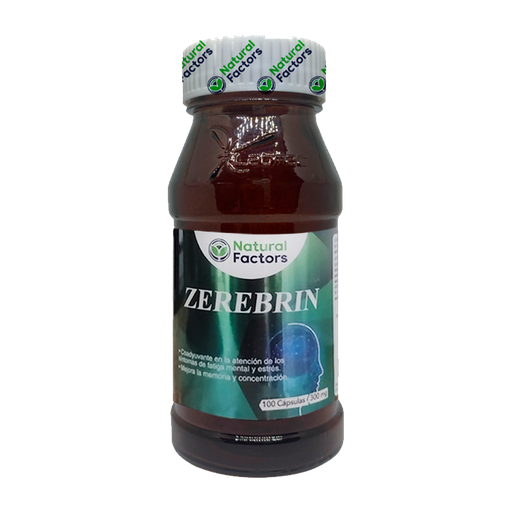 [8457] ZEREBRIN CAPSULAS X100 NATURAL FACTORS