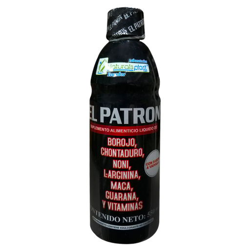 [8465] EL PATRON SOLUCION ORAL 550ML NATURALSPLAST