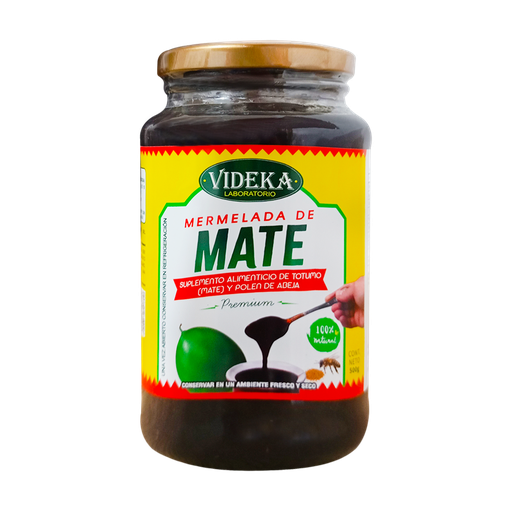 [8489] MERMELADA DE MATE SUPLEMENTO EN JALEA 500G VIDEKA