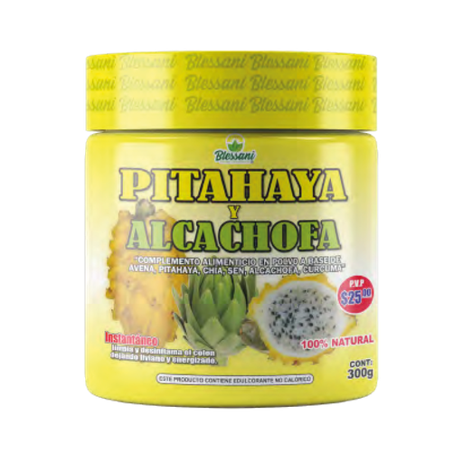 [8526] PITAHAYA Y ALCACHOFA FIBRA 300G BLESSANI