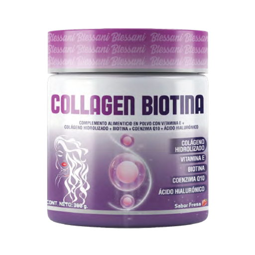 [8530] BIOTINA COLLAGEN POLVO 300G BLESSANI