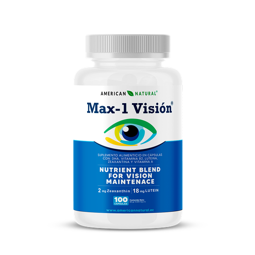 [8536] MAX-I VISIÓN CAPSULAS X100 AMERICAN NATURAL