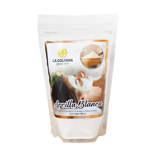 [8545] ARCILLA BLANCA POLVO 500G LA COLMENA