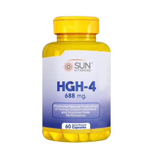 [8430] HGH-4 688MG CAPSULAS X60 SUN VITAMINS