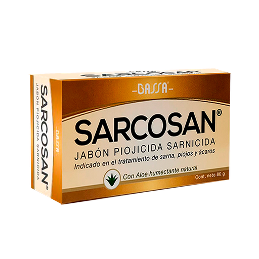 [8592] SARCOSAN JABON 80GR BASSA