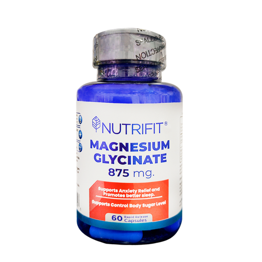 [8604] MAGNESIUM GLYCINATE 875MG CAPSULAS X60 NUTRIFIT