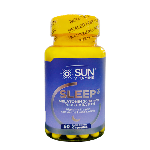 [8605] SLEEP3 MELATONIN 200MCG CAPSULAS X60 SUN VITAMINS