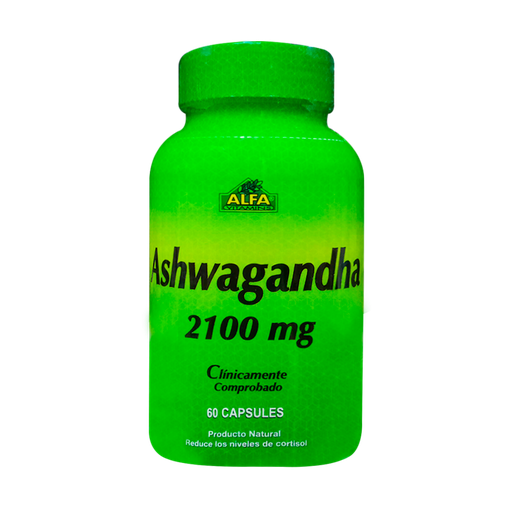 [8618] ASHWAGANDHA 2100MG CAPSULAS X60 ALFA VITAMINS