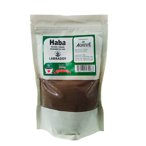 [8636] HABA TOSTADA Y MOLIDA SUCEDANEO DEL CAFE 200G AGRESTE