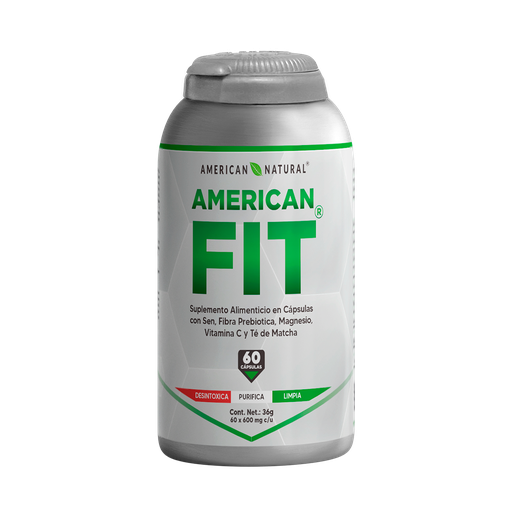 [8640] AMERICAN FIT CAPSULAS X60 AMERICAN NATURAL