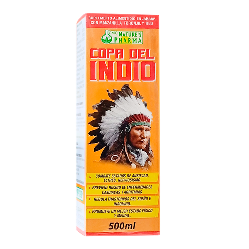 [8659] COPA DEL INDIO JARABE 500ML NATURES PHARMA