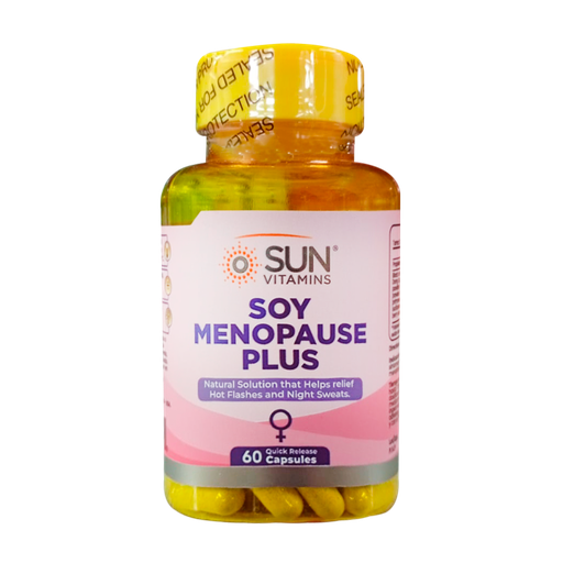 [8686] SOY MENOPAUSE PLUS CAPSULES X60 SUN VITAMINS