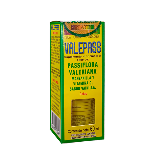 [8688] VALEPASS PASSIFLORA VALERIANA GOTAS 60ML VICATEC