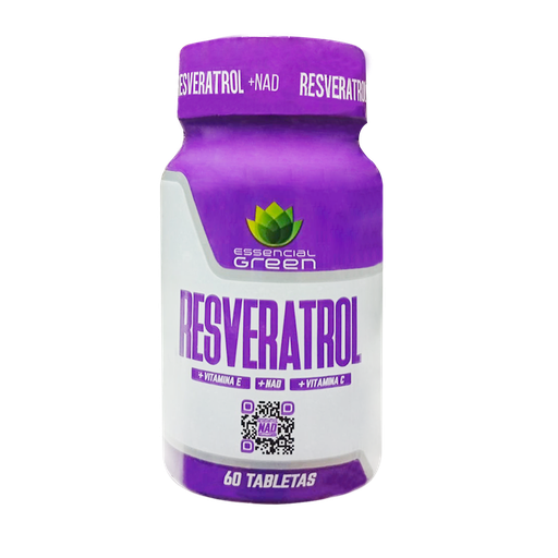 [8713] RESVERATROL TABLETAS X60 ESSENCIAL GREEN
