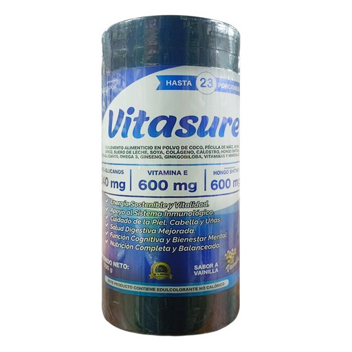 [8735] VITASURE SABOR VAINILLA POLVO 700G NATURALSPLAST