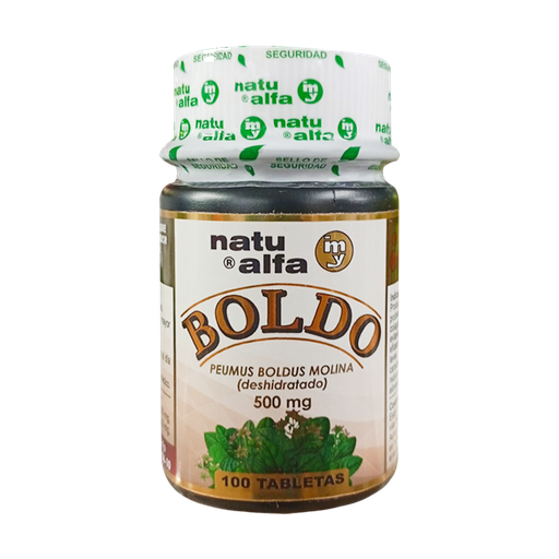 [8736] BOLDO 500MG TABLETAS X100 NATU ALFA