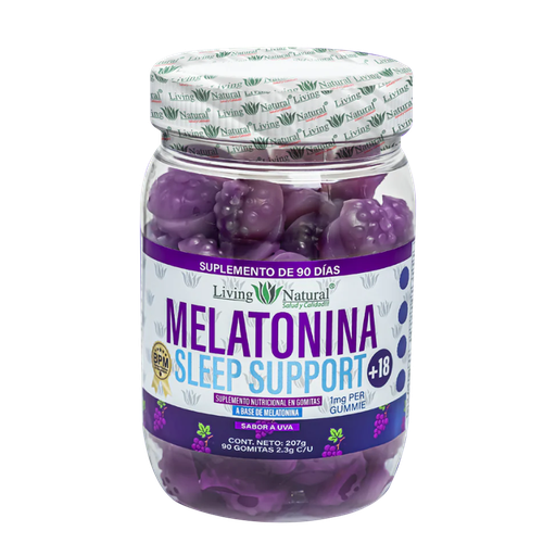 [8759] MELATONINA SLEEP SUPPORT GOMITAS X90 LIVING NATURAL