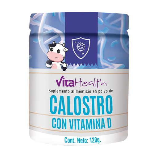 [8773] CALOSTRO CON VITAMINA D POLVO 120G VITAHEALTH