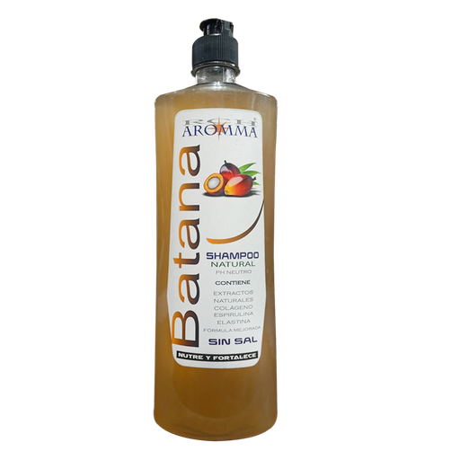 [8799] BATANA SHAMPOO NATURAL SIN SAL 750ML AROMMA