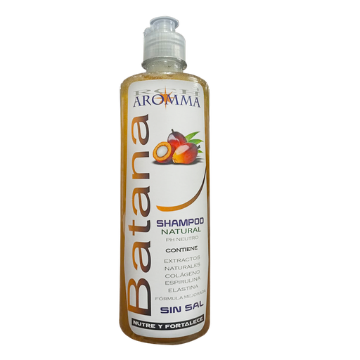 [8800] BATANA SHAMPOO NATURAL SIN SAL 500ML AROMMA