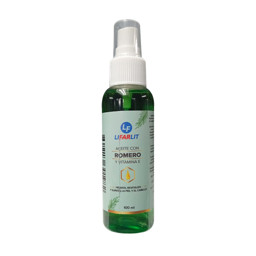 [8803] ACEITE CON ROMERO Y VITAMINA E 100ML LIFARLIT