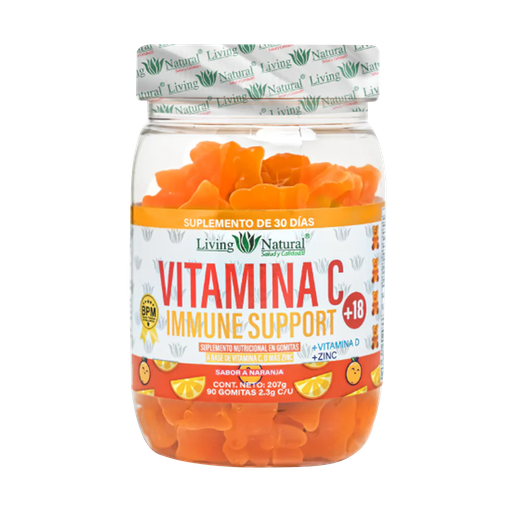 [8813] VITAMINA C GOMITAS X90 LIVING NATURAL