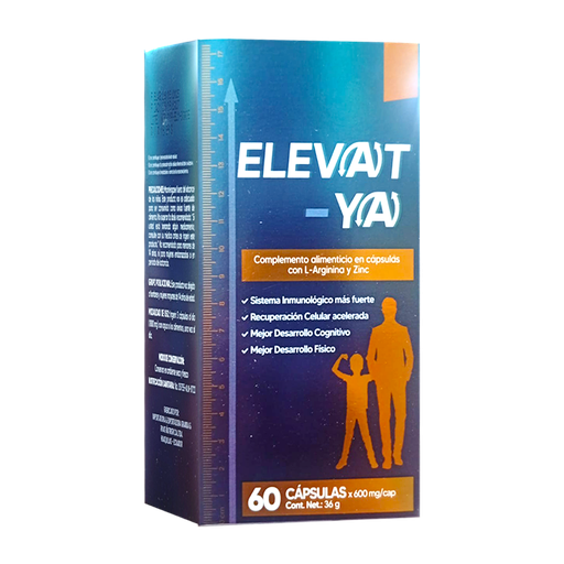 [8835] ELEVAT-YA 600MG CAPSULAS X60 NUTRIGR