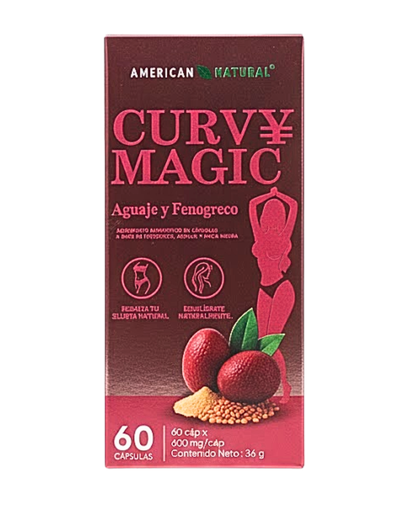 [8875] CURVY MAGIC 600MG CPASULAS X60 AMERICAN NATURAL