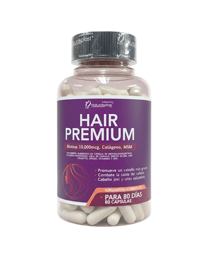 [8881] HAIR PREMIUM CAPSULAS X80 NATURALSPLAST