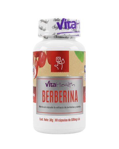 [8914] BERBERINA 30G CAPSULAS X60 VITAHEALTH