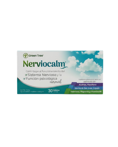 [8924] NERVIOCALM TABLETAS X30 INDUNIDAS