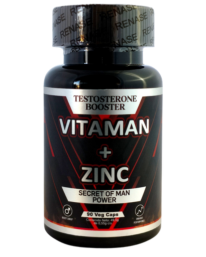 [8925] VITAMAN + ZINC CAPSULAS X90 RENASE