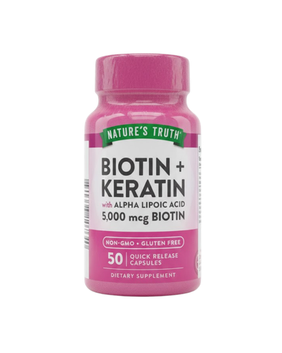 [8927] BIOTIN + KERATIN CAPSULAS X50 NATURES TRUTH