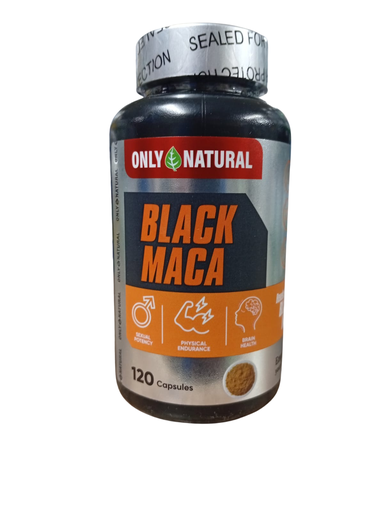 [8943] BLACK MACA CAPSULAS X120 ONLY NATURAL