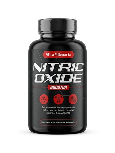 [8996] NITRIC OXIDE BOOSTER CAPSULAS X100 LA MILENARIA