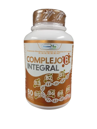 [9015] COMPLEJO B INTEGRAL CÁPSULAS X60 PHARMA IRIS