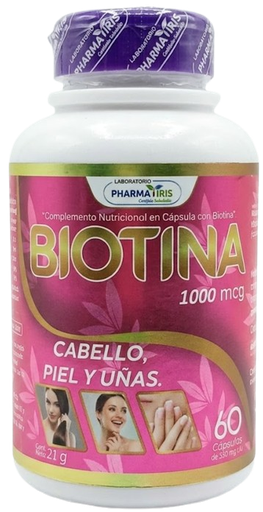 [9017] BIOTINA CÁPSULAS X60 PHARMA IRIS